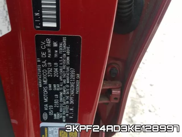 3KPF24AD3KE128997 фото 2