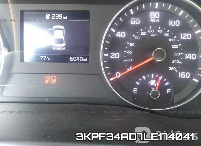 3KPF34AD7LE174041 фото 8