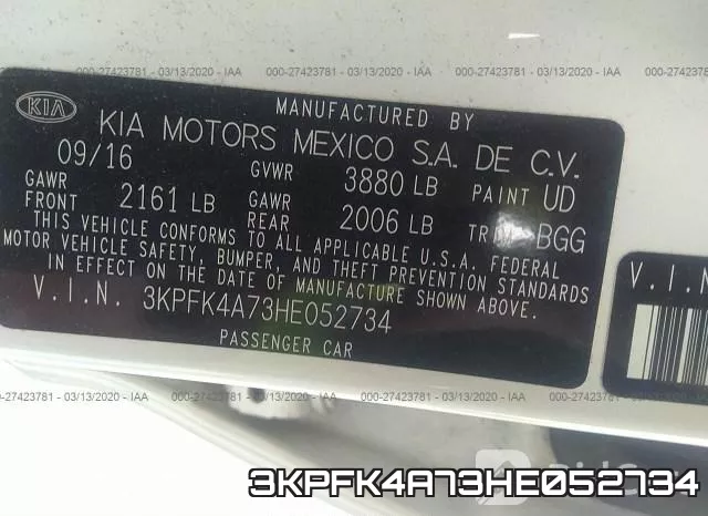3KPFK4A73HE052734 фото 10