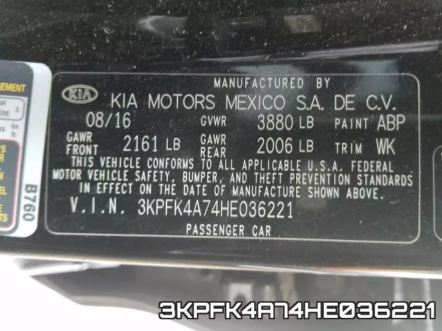 3KPFK4A74HE036221 фото 2