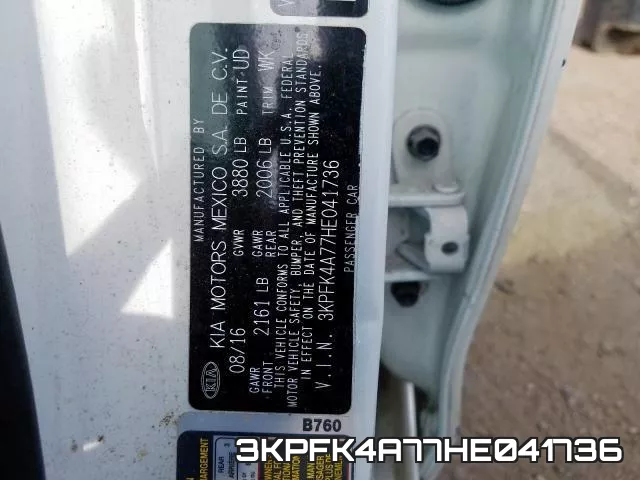 3KPFK4A77HE041736 фото 2