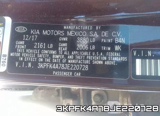 3KPFK4A78JE220728 фото 10