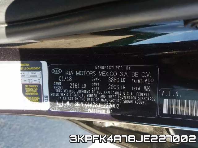 3KPFK4A78JE227002 фото 2