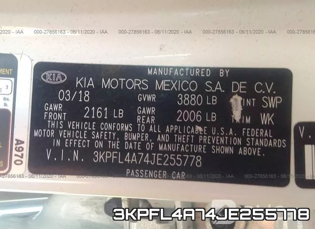 3KPFL4A74JE255778 фото 10