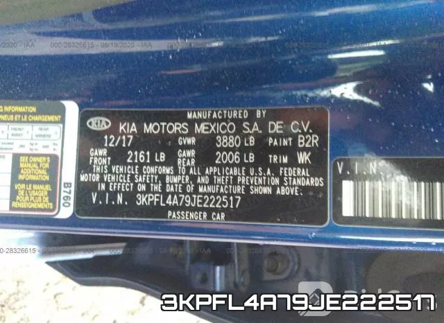 3KPFL4A79JE222517 фото 10