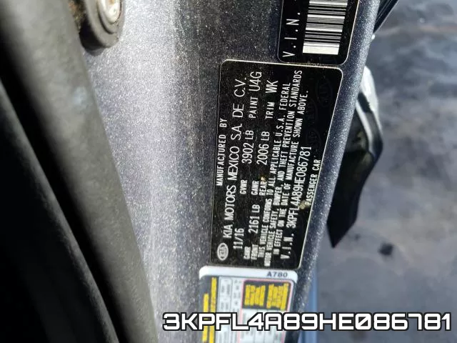 3KPFL4A89HE086781 фото 2