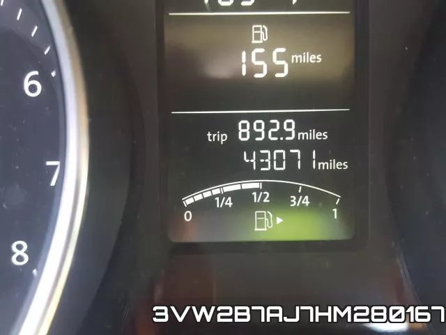 3VW2B7AJ7HM280167 фото 9