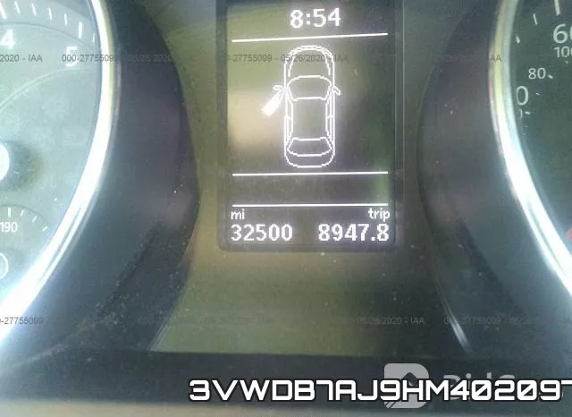 3VWDB7AJ9HM402097 фото 8