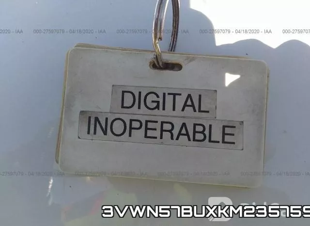 3VWN57BUXKM235759 фото 8