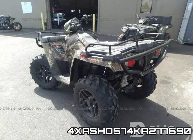 4XASHD574KA277690 фото 4