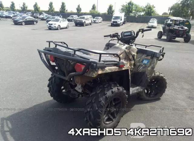 4XASHD574KA277690 фото 5