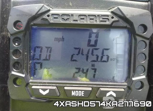 4XASHD574KA277690 фото 8
