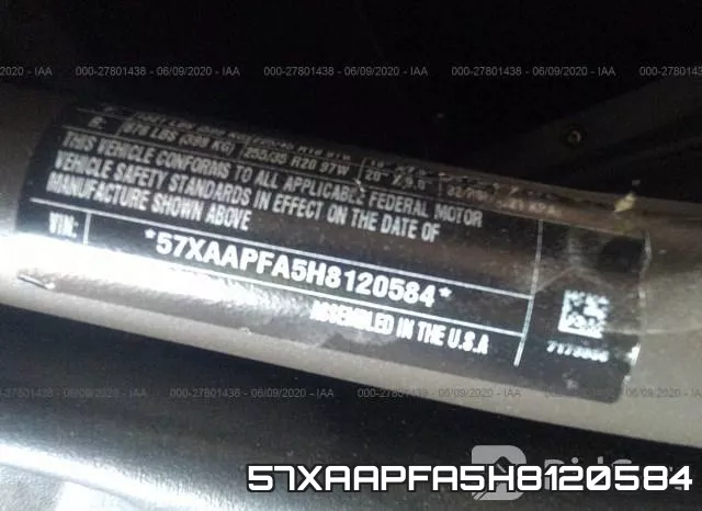 57XAAPFA5H8120584 фото 2