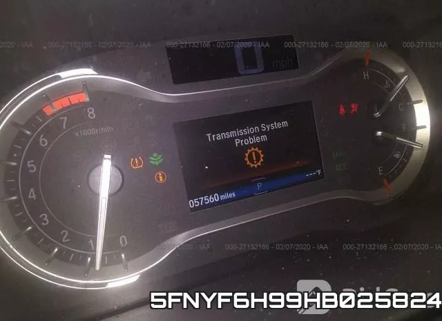 5FNYF6H99HB025824 фото 8
