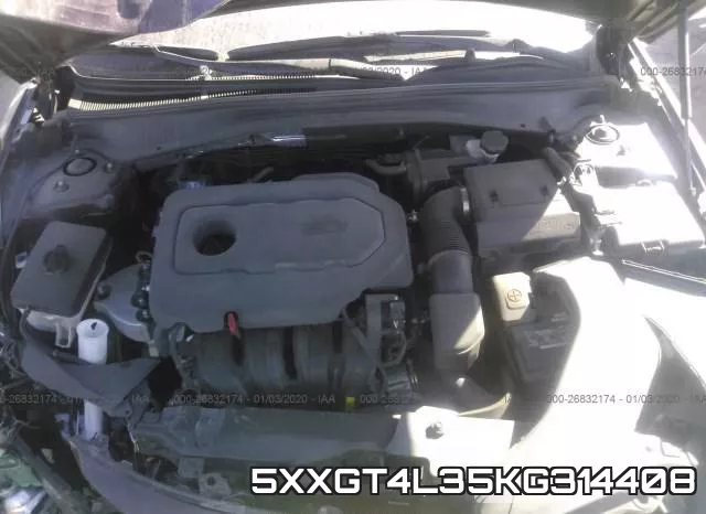 5XXGT4L35KG314408 фото 2