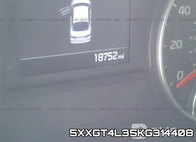 5XXGT4L35KG314408 фото 8