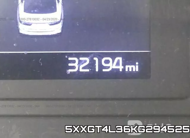 5XXGT4L36KG294525 фото 8