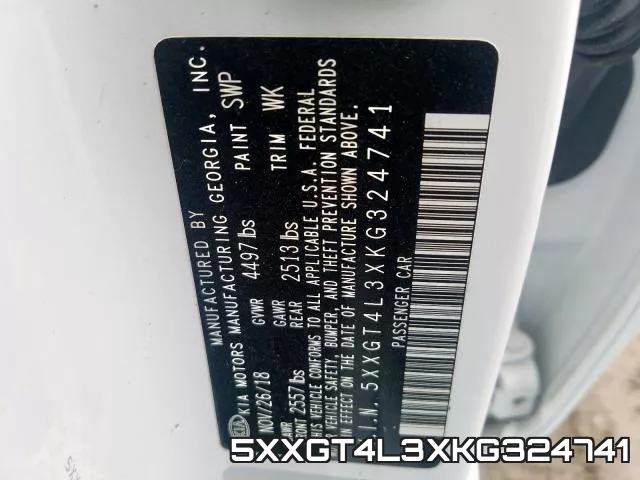 5XXGT4L3XKG324741 фото 2