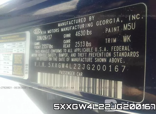 5XXGW4L22JG200167 фото 10