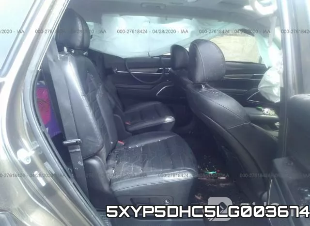 5XYP5DHC5LG003674 фото 9