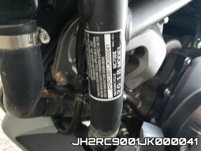 JH2RC9001JK000041 фото 2