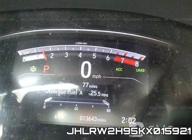 JHLRW2H95KX015921 фото 8