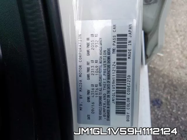 JM1GL1V59H1112124 фото 2