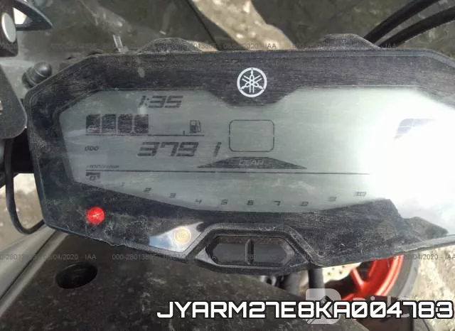 JYARM27E8KA004783 фото 8