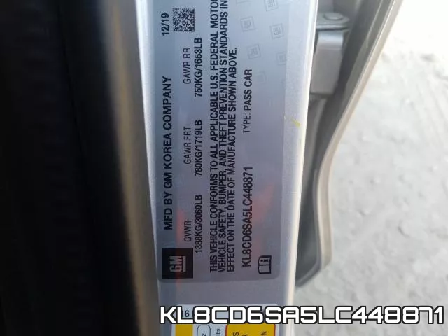KL8CD6SA5LC448871 фото 2