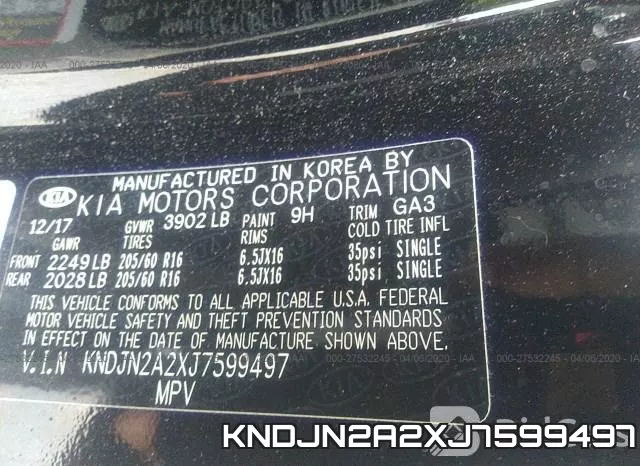 KNDJN2A2XJ7599497 фото 10