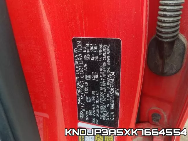 KNDJP3A5XK7664554 фото 2