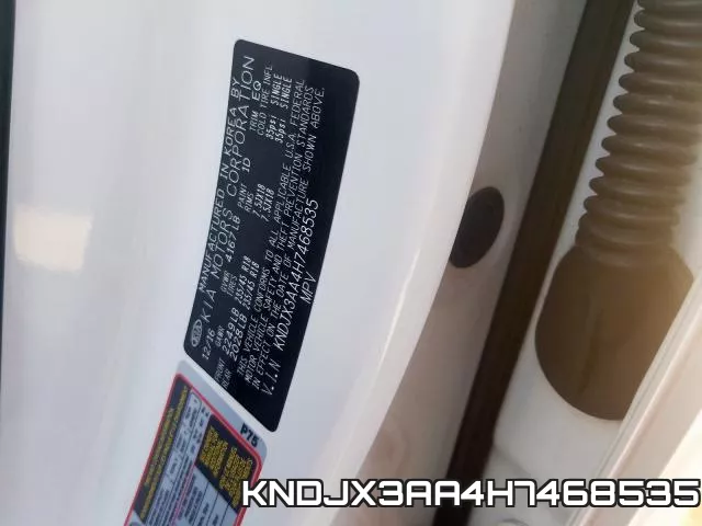 KNDJX3AA4H7468535 фото 2