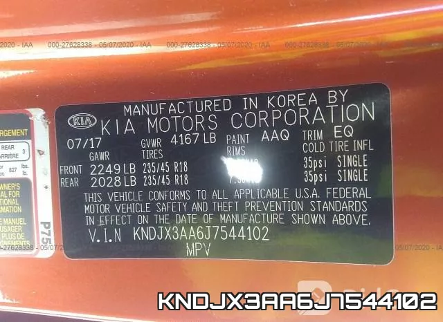 KNDJX3AA6J7544102 фото 10