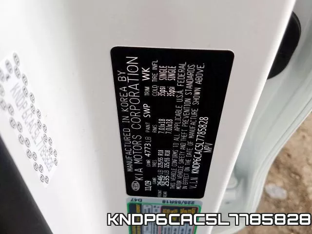 KNDP6CAC5L7785828 фото 2