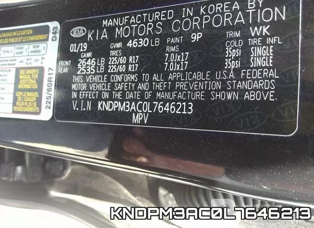 KNDPM3AC0L7646213 фото 10