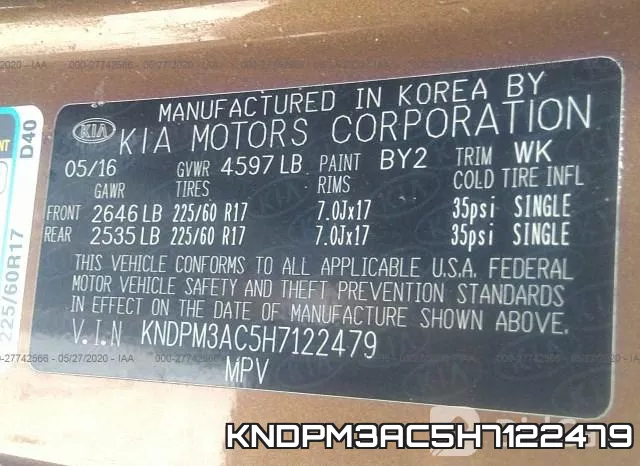KNDPM3AC5H7122479 фото 10