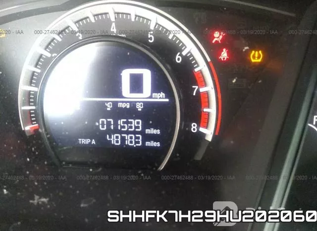 SHHFK7H29HU202060 фото 8