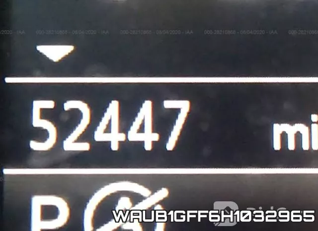 WAUB1GFF6H1032965 фото 8