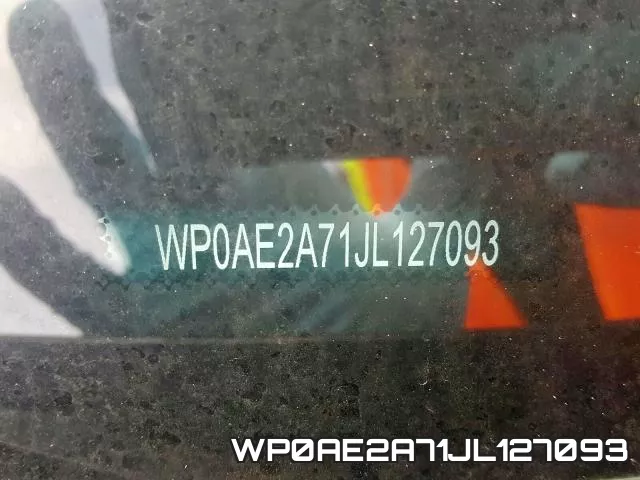 WP0AE2A71JL127093 фото 2