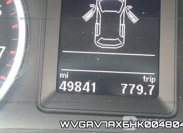 WVGAV7AX6HK004804 фото 8