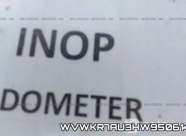 WVWKR7AU3HW950614 фото 8