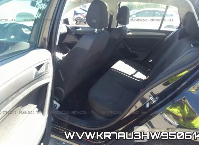 WVWKR7AU3HW950614 фото 9