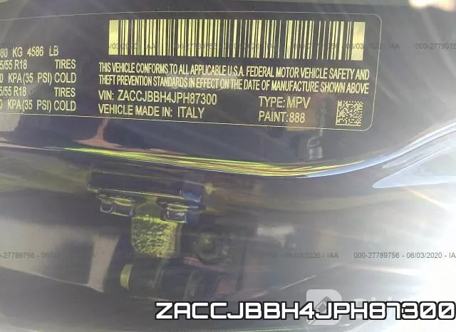 ZACCJBBH4JPH87300 фото 10