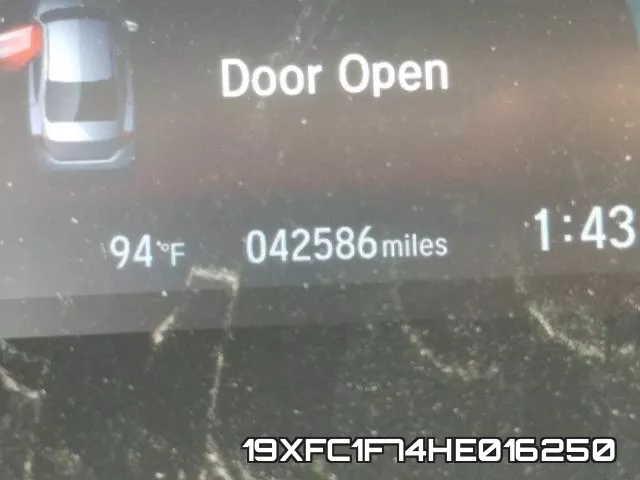 19XFC1F74HE016250 фото 9