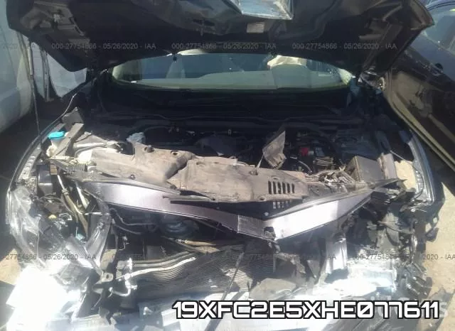 19XFC2E5XHE077611 фото 2