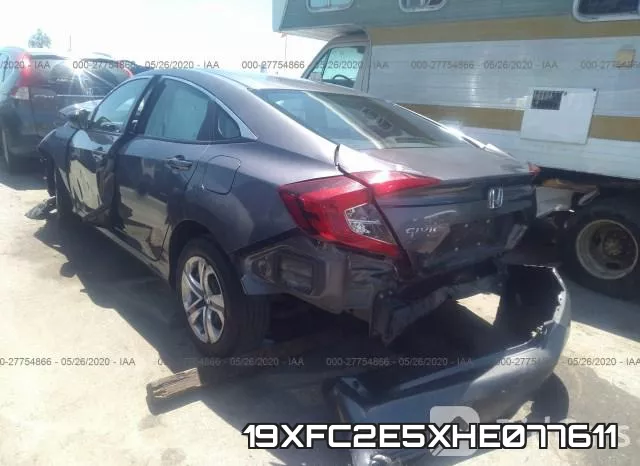 19XFC2E5XHE077611 фото 4