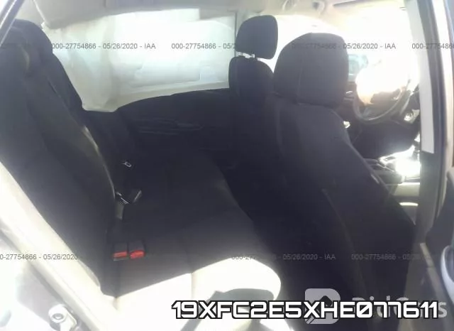 19XFC2E5XHE077611 фото 9