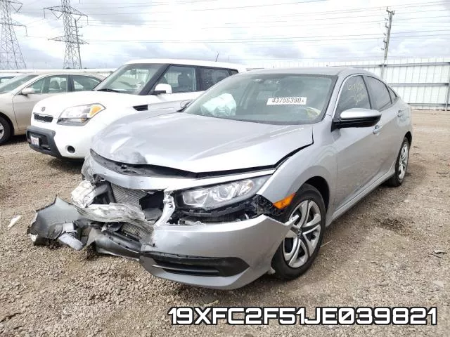 19XFC2F51JE039821 фото 3