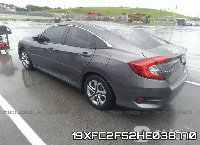 19XFC2F52HE038770 фото 4