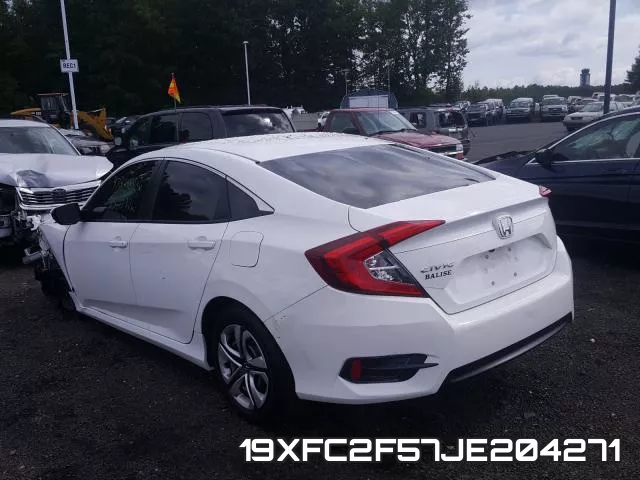 19XFC2F57JE204271 фото 4